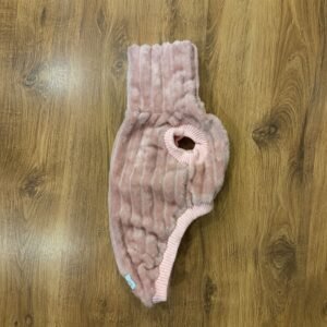 Colete rosa pó