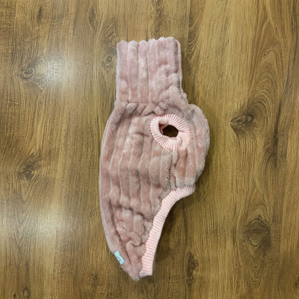 Colete rosa pó