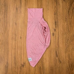 Regata em malha rosa mescla