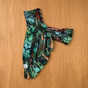 Vestido com proteção solar UV 50+ manga longa
